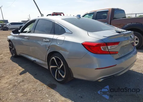 2019 Honda Accord Sport из США, поврежденный, VIN 1HGCV1F3XKA176235